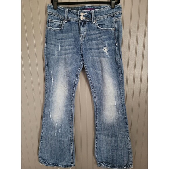 Vigoss Collection Flare Women's Denim Jeans Size 7 - Picture 1 of 16